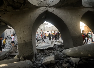 تخریب مساجد و کلیساهای غزه جنایت آشکار دیگر از صهیونیست‌ها
